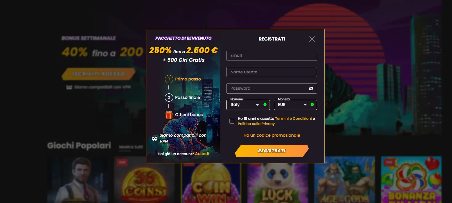 Come iniziare a giocare nei casinò non AAMS bonus senza deposito - guida pratica